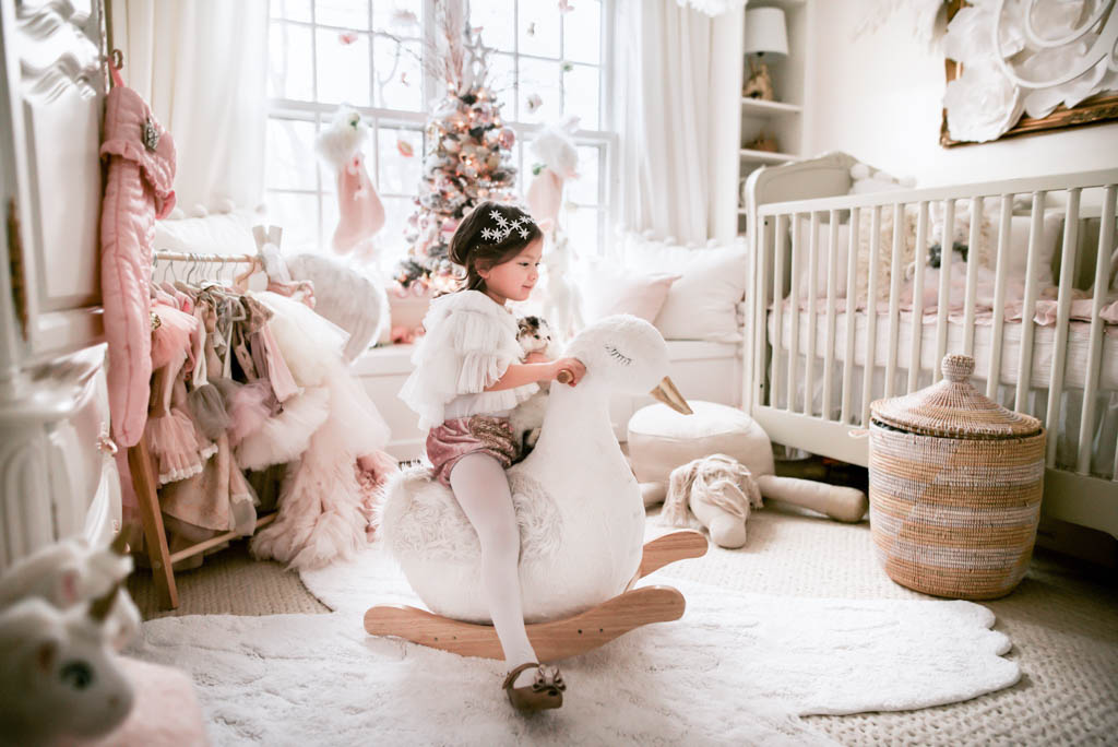 Baby swan rocker online