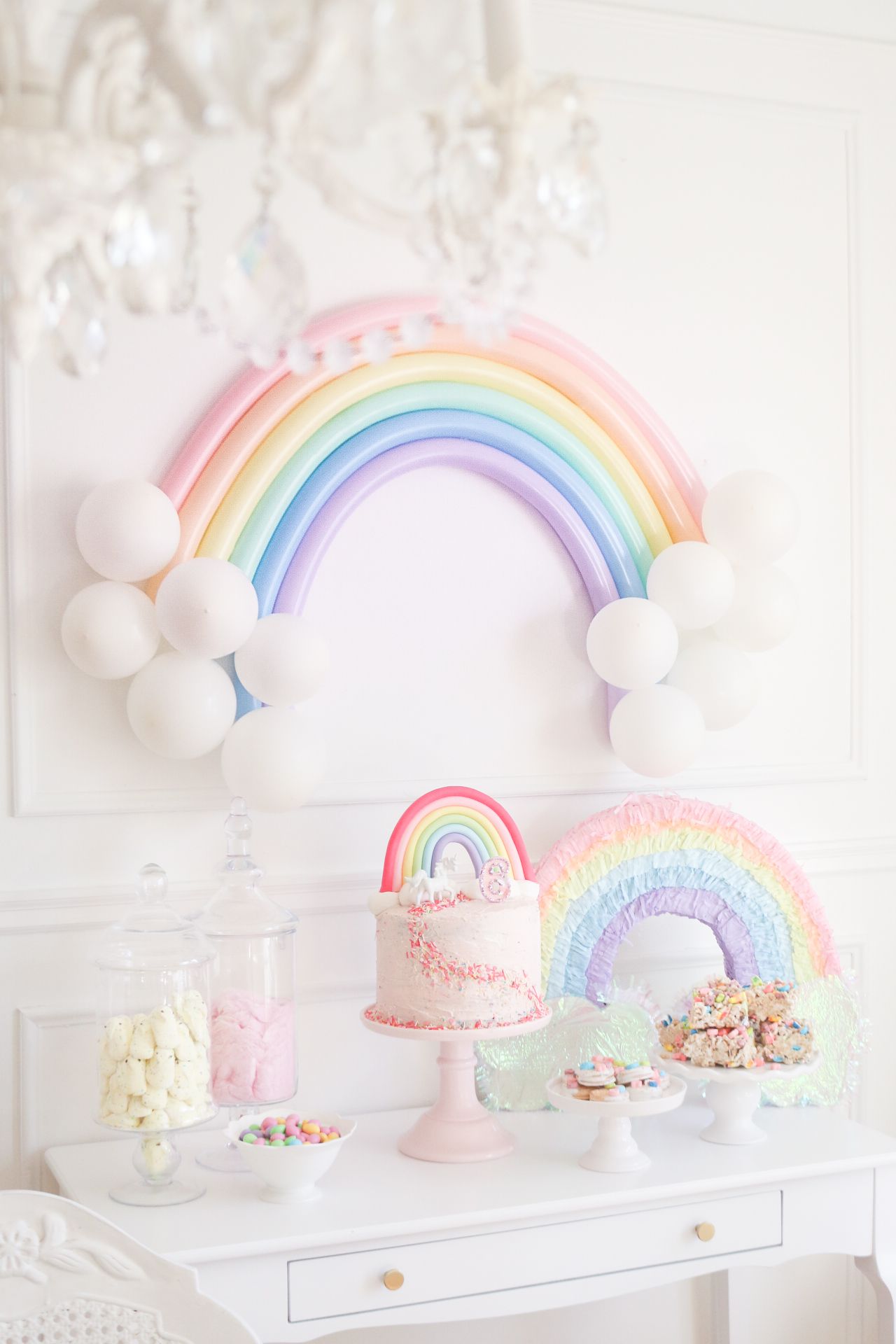 Bella's Rainbow Birthday Party